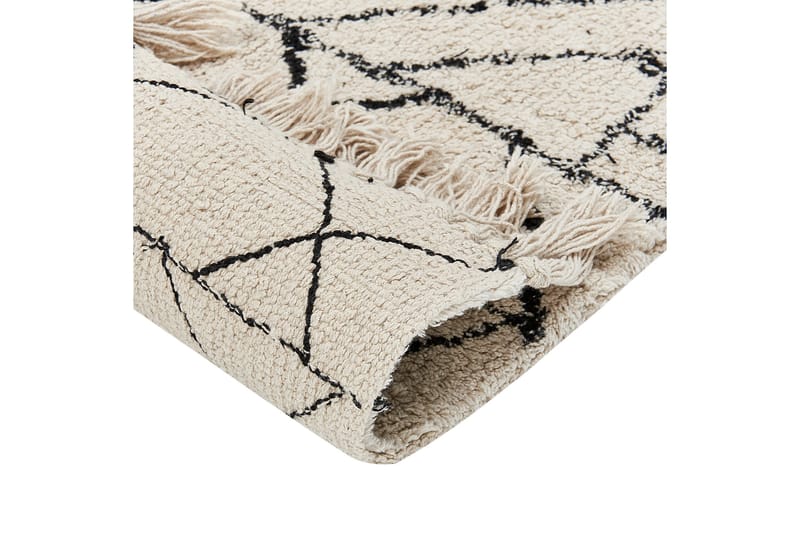 Bacarella Ryamatta 160x230 cm - Beige - Textilier & mattor - Mattor - Modern matta - Bomullsmattor