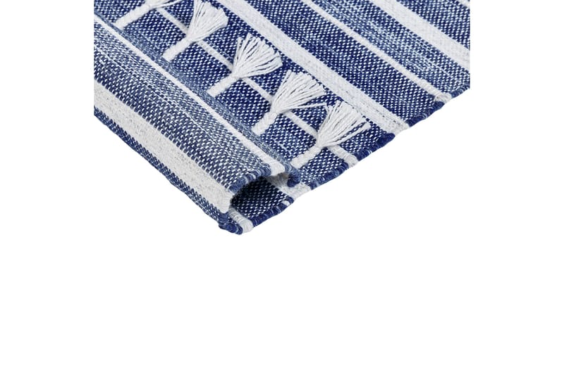 Bademli Ryamatta 80x150 cm - Blå - Textilier & mattor - Mattor - Flatvävda mattor