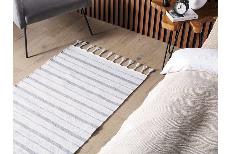 Bademli Ryamatta 80x150 cm - Grå - Textilier & mattor - Mattor - Små mattor