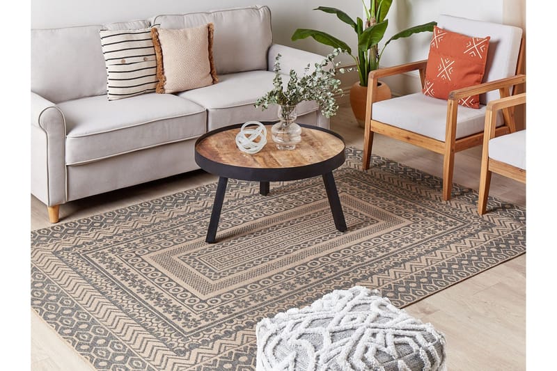 Baglar Ryamatta 160x230 cm - Beige - Textilier & mattor - Mattor - Modern matta - Jutemattor & sisalmattor