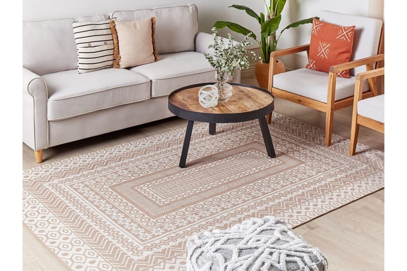 Baglar Ryamatta 160x230 cm - Beige - Textilier & mattor - Mattor - Modern matta - Ryamattor