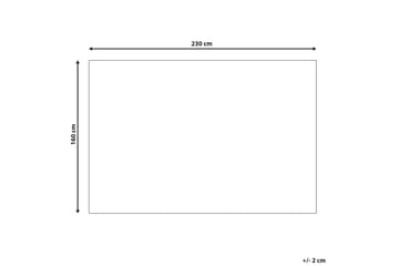 Baglar Ryamatta 160x230 cm - Beige - Textilier & mattor - Mattor - Modern matta - Ryamattor