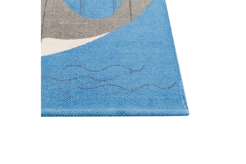 Balabang Bomullsmatta 80x150 cm - Blå - Textilier & mattor - Mattor - Modern matta - Bomullsmattor