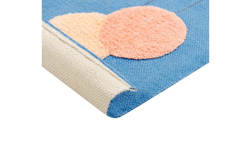 Balabang Bomullsmatta 80x150 cm - Blå - Textilier & mattor - Mattor - Modern matta - Bomullsmattor