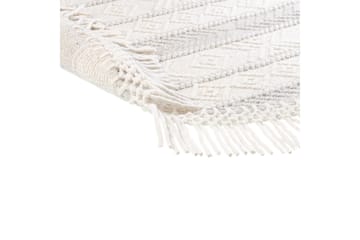 Baltalar Ullmatta 140 cm Rund - Beige - Textilier & mattor - Mattor - Modern matta - Ullmattor
