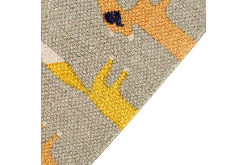 Bankgo Bomullsmatta 80x150 cm - Grå - Textilier & mattor - Mattor - Modern matta - Bomullsmattor