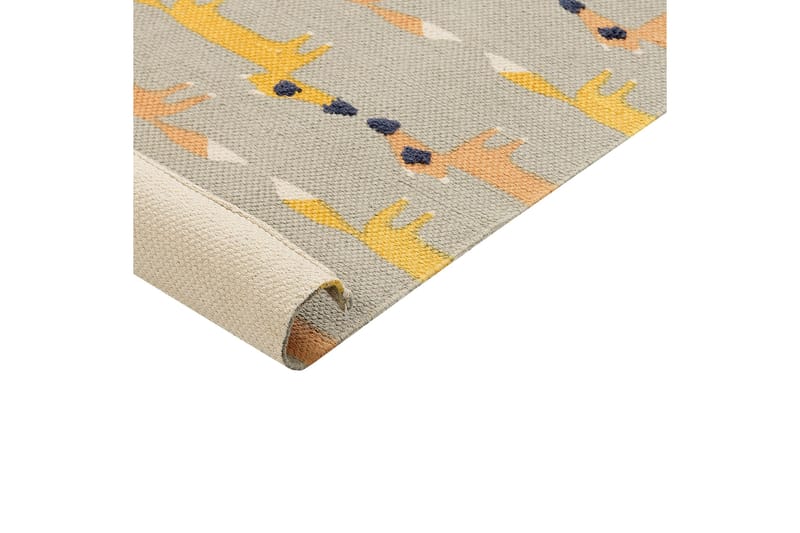 Bankgo Bomullsmatta 80x150 cm - Grå - Textilier & mattor - Mattor - Modern matta - Bomullsmattor