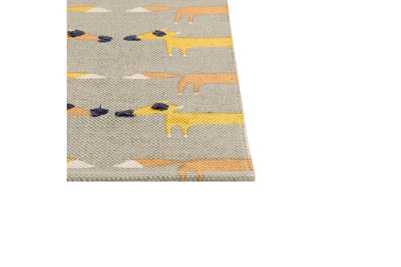 Bankgo Bomullsmatta 80x150 cm - Grå - Textilier & mattor - Mattor - Modern matta - Bomullsmattor