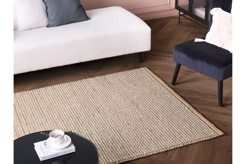 Banoo Ullmatta 140x200 cm Beige - Textilier & mattor - Mattor - Modern matta - Ullmattor