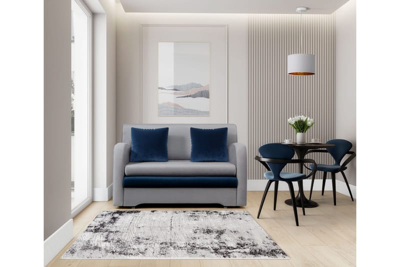 Bardot Ryamatta Rektangulär 150x80 cm - Grå - Textilier & mattor - Mattor - Modern matta - Ryamattor