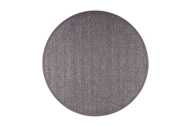 Barrakuda Matta Rund 160 cm Antracit - Vm Carpet - Textilier & mattor - Mattor - Modern matta - Jutemattor & sisalmattor