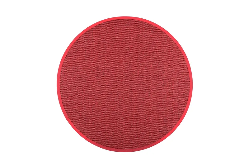 Barrakuda Matta Rund 200 cm Röd, Vm Carpet