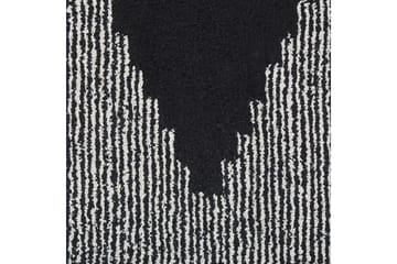 Bathinda Ryamatta 80x150 cm - Svart/Vit - Textilier & mattor - Mattor - Modern matta - Bomullsmattor