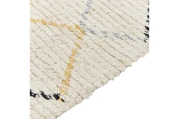 Beige Bomullsmatta 160x230 cm - Beige - Textilier & mattor - Mattor - Modern matta - Bomullsmattor