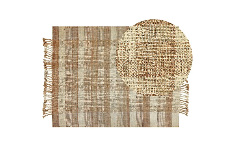 Berissa Jutematta 140x200 cm - Beige - Textilier & mattor - Mattor - Modern matta - Jutemattor & sisalmattor