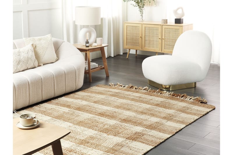 Berissa Jutematta 140x200 cm - Beige - Textilier & mattor - Mattor - Modern matta - Jutemattor & sisalmattor
