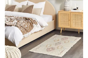 Bettiah Bomullsmatta 80x150 cm - Beige - Textilier & mattor - Mattor - Modern matta - Bomullsmattor