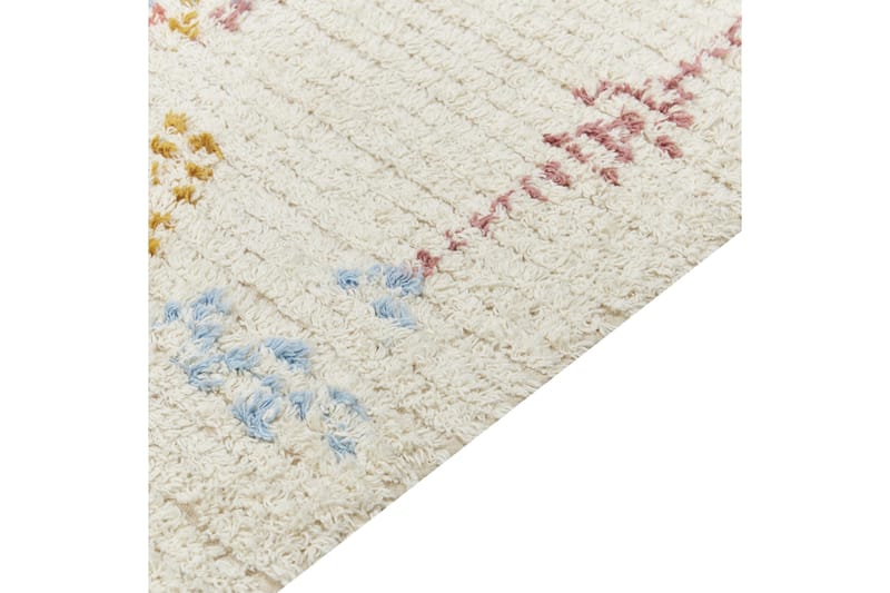 Bettiah Bomullsmatta 80x150 cm - Beige - Textilier & mattor - Mattor - Modern matta - Bomullsmattor
