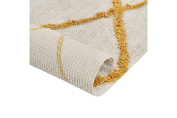 Beyler Ryamatta 160x230 cm - Svart/Vit - Textilier & mattor - Mattor - Modern matta - Ryamattor