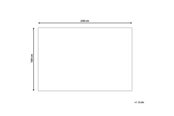 Beyler Ryamatta 160x230 cm - Svart/Vit - Textilier & mattor - Mattor - Modern matta - Ryamattor