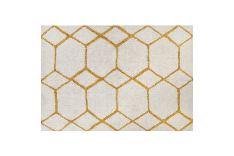 Beyler Ryamatta 160x230 cm - Svart/Vit - Textilier & mattor - Mattor - Modern matta - Ryamattor