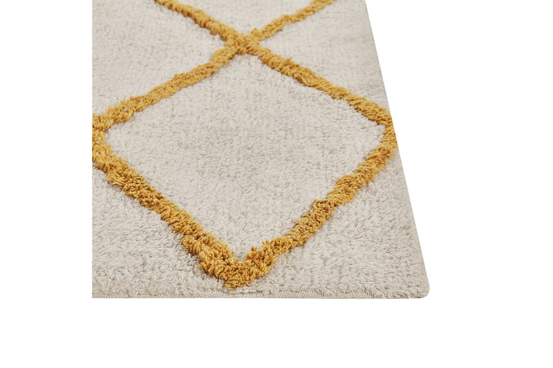 Beyler Ryamatta 160x230 cm Svart/Vit - Textilier & mattor - Mattor - Modern matta - Ryamattor