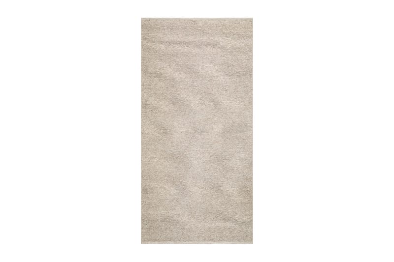 Dalarö Ullmatta 75x150 cm Rektangulär, Beige
