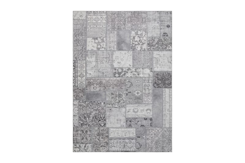 Patchwork Wiltonmatta 240x330 cm Rektangulär - Silver - Textilier & mattor - Mattor - Modern matta - Friezemattor