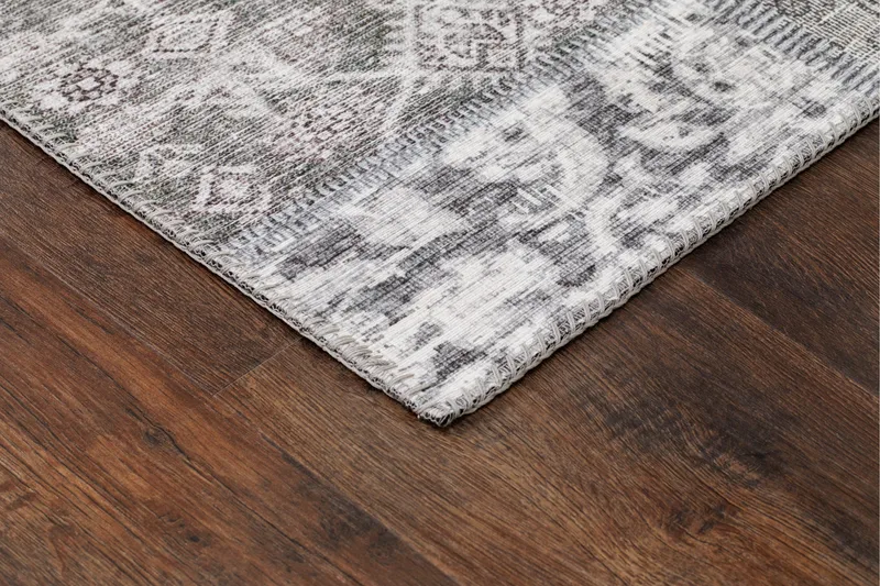 Patchwork Wiltonmatta 300x400 cm Rektangulär - Silver - Textilier & mattor - Mattor - Modern matta - Friezemattor