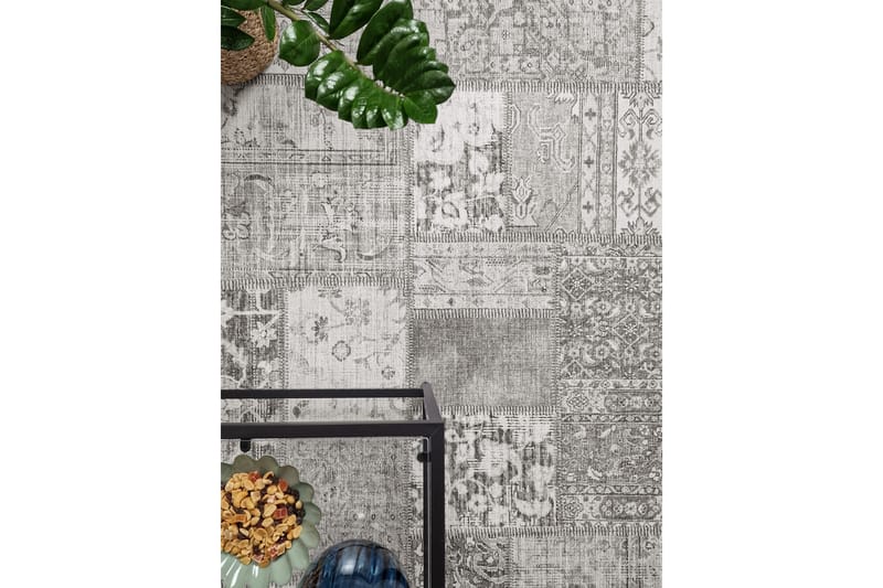 Patchwork Wiltonmatta 80x150 cm Rektangulär - Textilier & mattor - Mattor - Modern matta - Friezemattor
