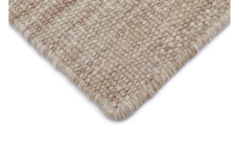 Birka Ullmatta Ø160 cm Rund - Sand - Textilier & mattor - Mattor - Modern matta - Ullmattor