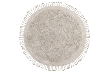 Bitlis Ryamatta 140 cm Rund Beige