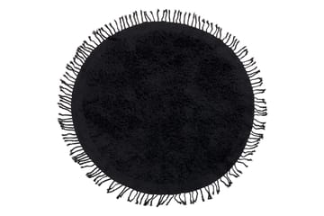 Bitlis Ryamatta 140 cm Rund Svart