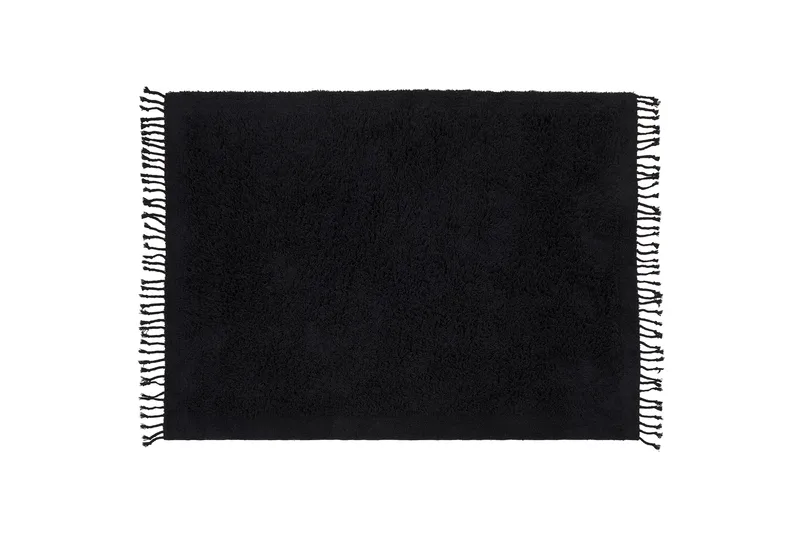 Bitlis Ryamatta 140x200 cm, Svart