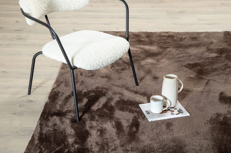Blanca Flatvävd Matta 160x230 cm - Nougat - Textilier & mattor - Mattor - Modern matta - Ryamattor