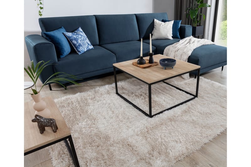 Blodwen Ryamatta 150x80 cm - Svart - Textilier & mattor - Mattor - Modern matta - Ryamattor