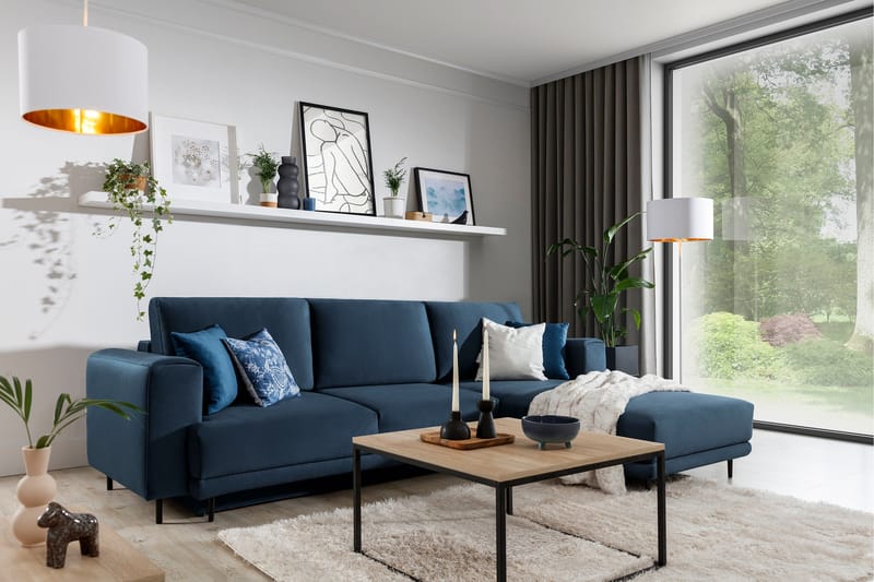 Blodwen Ryamatta 150x80 cm - Svart - Textilier & mattor - Mattor - Modern matta - Ryamattor