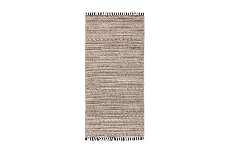 COTTON TOVA Bomullsmatta 70x300 cm Ljusbrun - Horredsmattan - Textilier & mattor - Mattor - Modern matta - Bomullsmattor