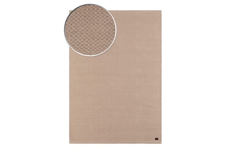 Hemsero Bomullsmatta 140x200 cm - Ljus Linnebrun - Textilier & mattor - Mattor - Modern matta - Bomullsmattor