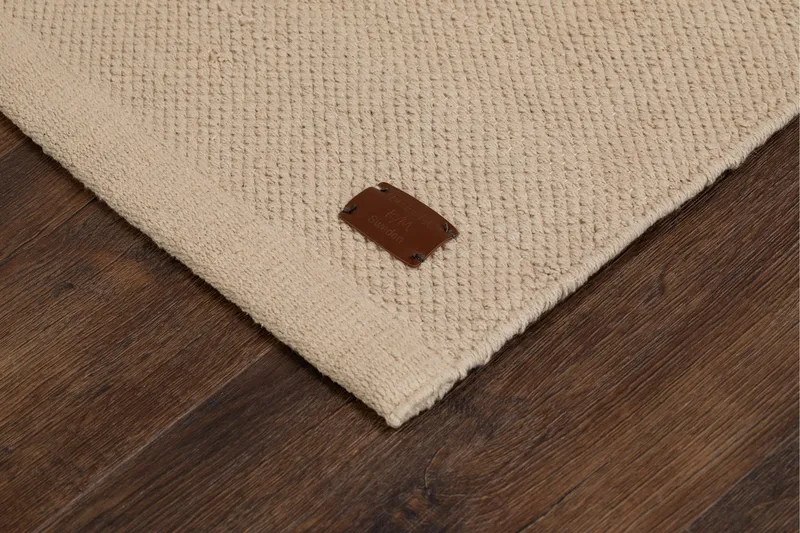 Hemsero Bomullsmatta 200x300 cm - Ljus Linnebrun - Textilier & mattor - Mattor - Modern matta - Bomullsmattor