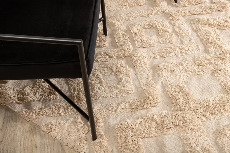 Hilma Bomullsmatta 230x160 cm - Offwhite - Textilier & mattor - Mattor - Modern matta - Bomullsmattor