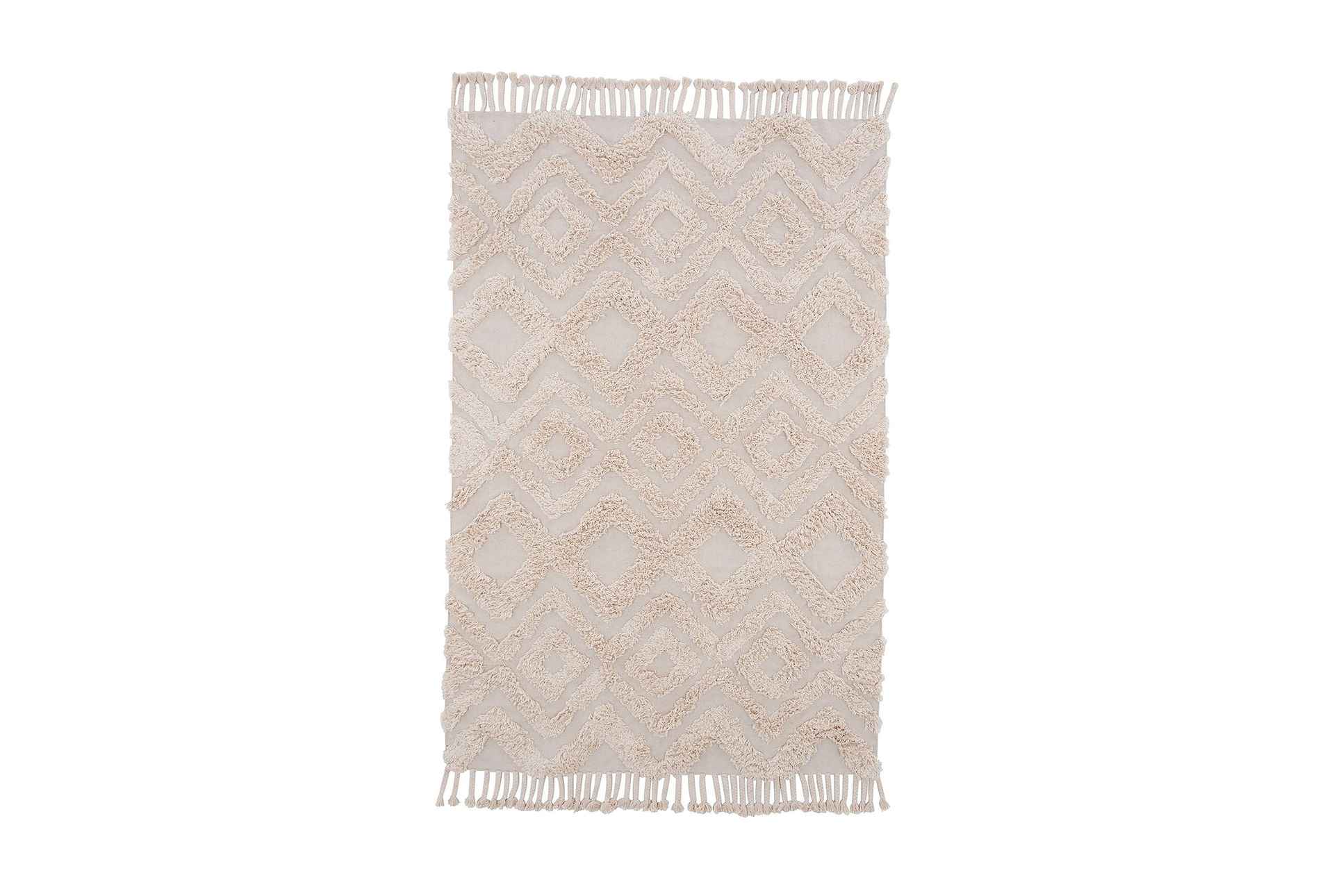 Hilma Bomullsmatta 230x160 cm - Offwhite