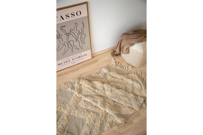Hilma Bomullsmatta 250x80 cm - Offwhite - Textilier & mattor - Mattor - Modern matta - Bomullsmattor