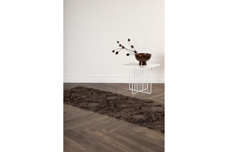 Hilma Bomullsmatta Rektangulär 70x200 cm - Brun - Textilier & mattor - Mattor - Modern matta - Bomullsmattor