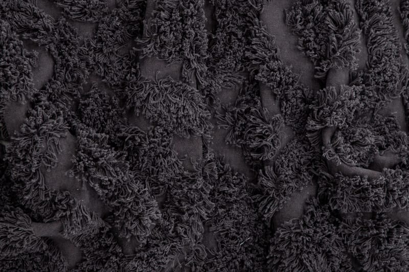 Hilma Bomullsmatta Rektangulär 70x200 cm - Mörkgrå - Textilier & mattor - Mattor - Modern matta - Bomullsmattor