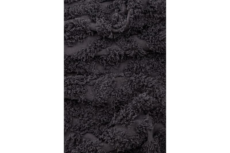 Hilma Bomullsmatta Rektangulär 70x200 cm - Mörkgrå - Textilier & mattor - Mattor - Modern matta - Bomullsmattor