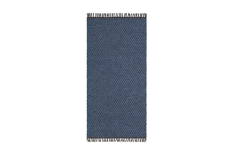 JULIE Bomullsmatta 70x200 cm Blå - Horredsmattan - Bomullsmattor - Små mattor