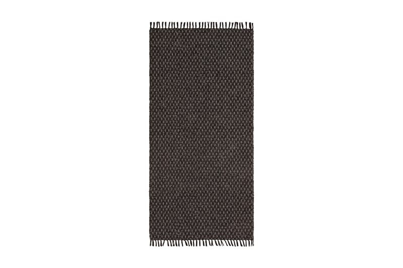 JULIE Bomullsmatta 70x300 cm Svart - Horredsmattan - Textilier & mattor - Mattor - Modern matta - Bomullsmattor