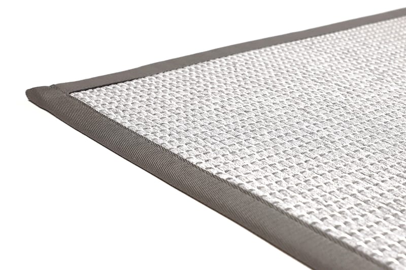 Lyyra2 Matta 80x200 cm Ljusgrå - Vm Carpet - Textilier & mattor - Mattor - Modern matta - Bomullsmattor
