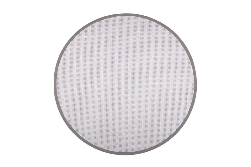 Lyyra2 Matta Rund 160 cm Ljusgrå, Vm Carpet